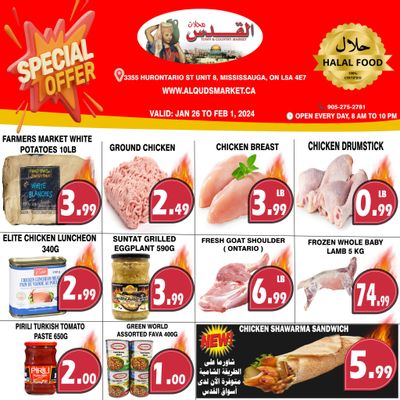 Al-Quds Supermarket Flyer January 26 to February 1