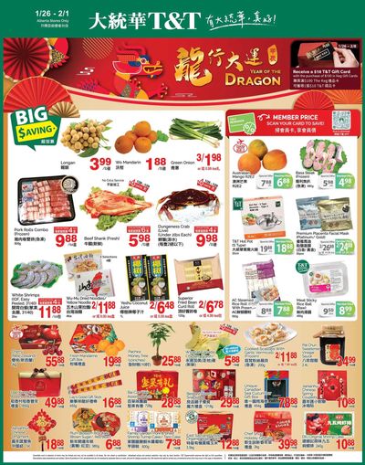 T&T Supermarket (AB) Flyer January 26 to February 1