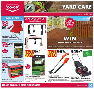 Co-op (West) Home Centre Flyer May 28 to June 3