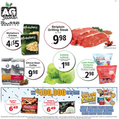 AG Foods Flyer January 28 to February 3
