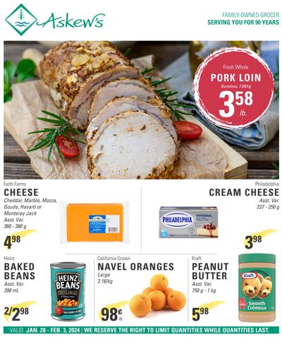 Askews Foods Flyer January 28 to February 3