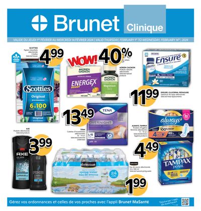 Brunet Clinique Flyer February 1 to 14