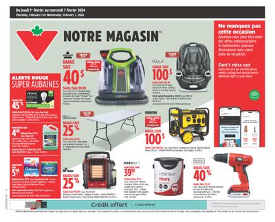 Canadian Tire (QC) Flyer February 1 to 7
