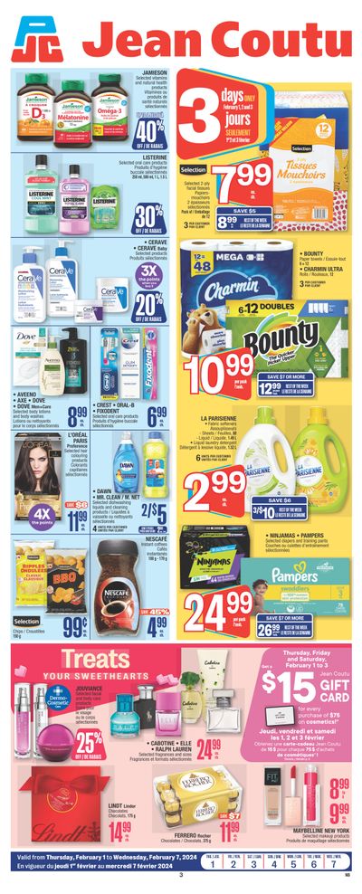Jean Coutu (NB) Flyer January February 1 to 7