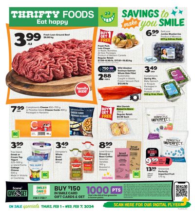 Thrifty Foods Flyer February 1 to 7