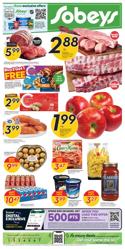 Sobeys (ON) Flyer February 1 to 7