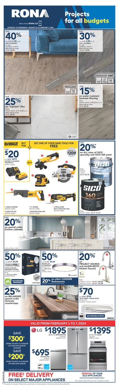 Rona (Atlantic) Flyer February 1 to 7