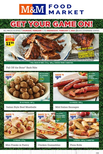 M&M Food Market (ON) Flyer February 1 to 7
