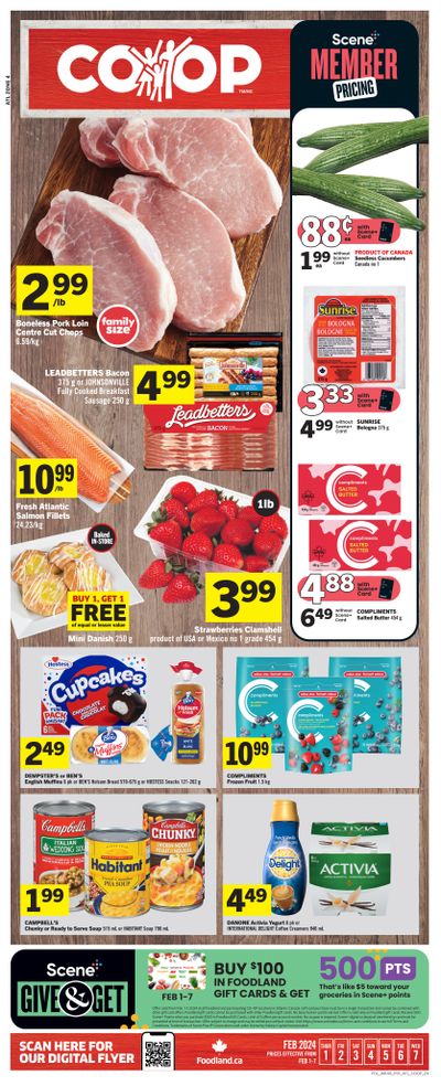 Foodland Co-op Flyer February 1 to 7