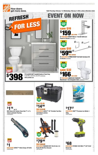 Home Depot (ON) Flyer February 1 to 7