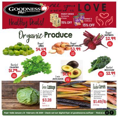 Goodness Me Flyer January 31 to February 6