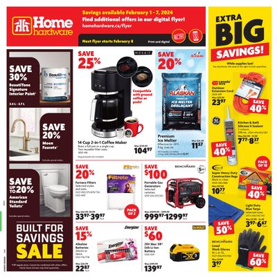 Home Hardware (BC) Flyer February 1 to 7