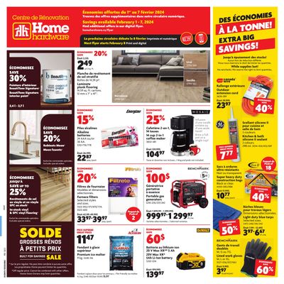 Home Hardware Building Centre (QC) Flyer February 1 to 7