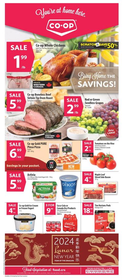 Co-op (West) Food Store Flyer February 1 to 7