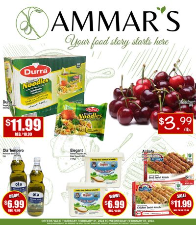 Ammar's Halal Meats Flyer February 1 to 7