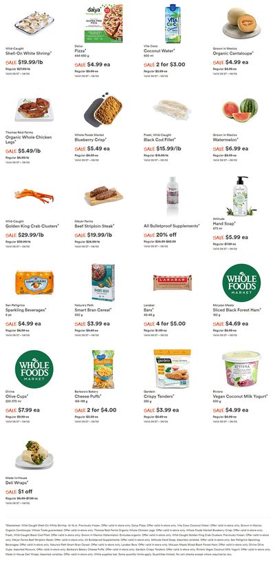 Whole Foods Market (West) Flyer May 27 to June 2