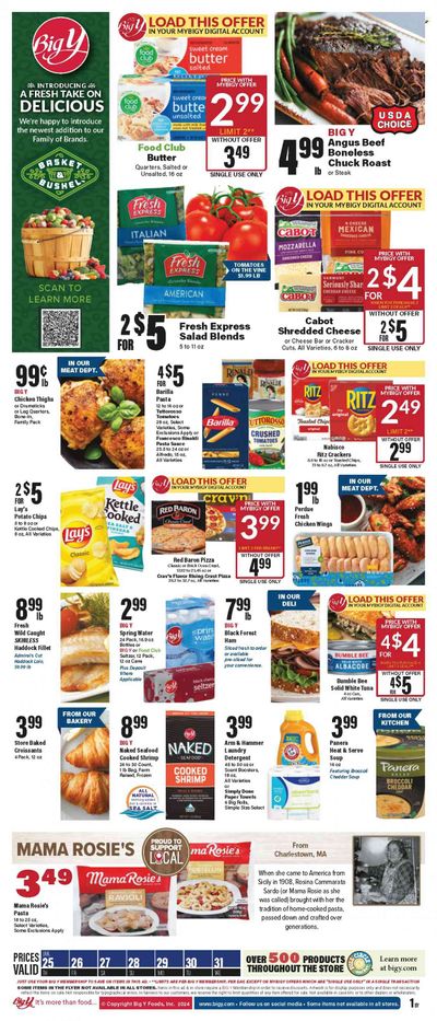 Big Y (MA) Weekly Ad Flyer Specials January 25 to January 31, 2024