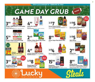 Lucky California Weekly Ad Flyer Specials January 24 to February 20, 2024