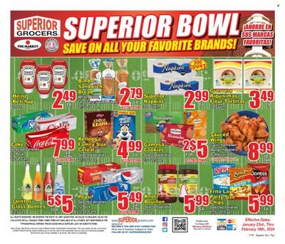 Superior Grocers (CA) Weekly Ad Flyer Specials January 23 to February 19, 2024