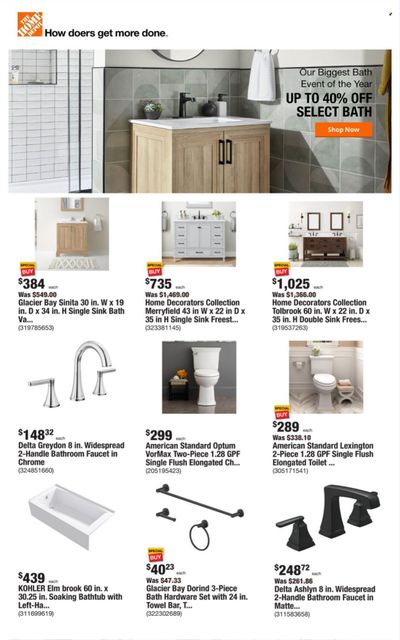 The Home Depot Weekly Ad Flyer Specials January 25 to February 1, 2024