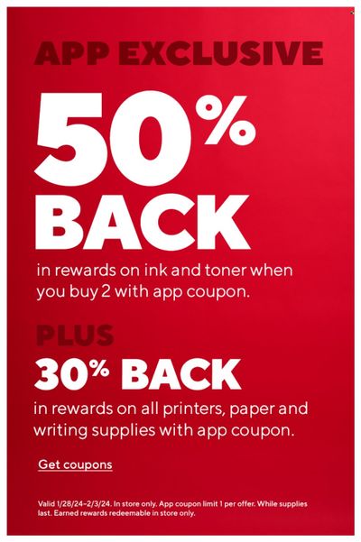 Staples Weekly Ad Flyer Specials January 28 to February 3, 2024