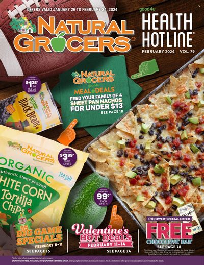 Natural Grocers Weekly Ad Flyer Specials January 26 to February 24, 2024