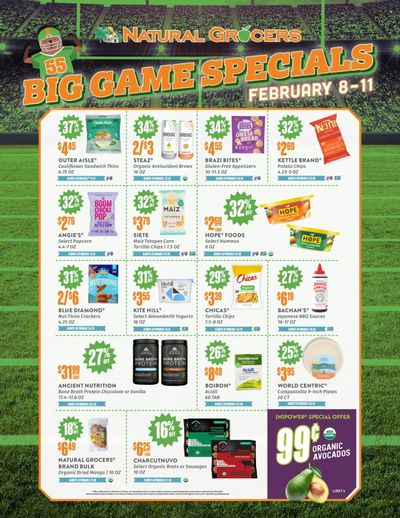 Natural Grocers Weekly Ad Flyer Specials February 8 to February 11, 2024