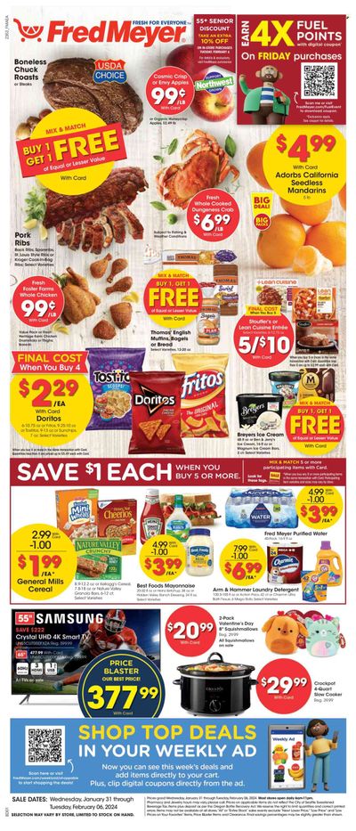 Fred Meyer (ID) Weekly Ad Flyer Specials January 31 to February 6, 2024