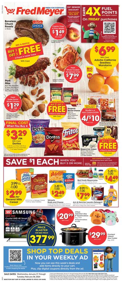 Fred Meyer (AK) Weekly Ad Flyer Specials January 31 to February 6, 2024