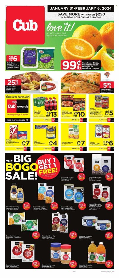 Cub Foods (IL) Weekly Ad Flyer Specials January 31 to February 6, 2024