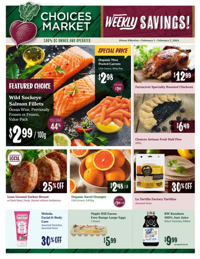 Choices Market Flyer February 1 to 7