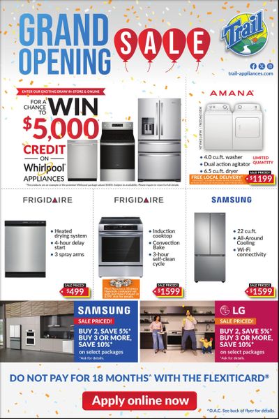Trail Appliances (AB & SK) Flyer February 1 to 7