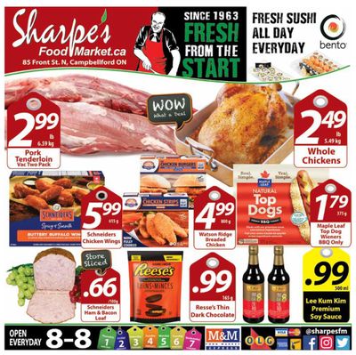 Sharpe's Food Market Flyer February 1 to 7