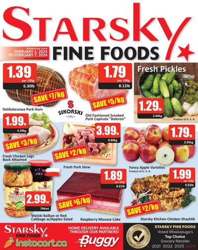 Starsky Foods Flyer February 1 to 7