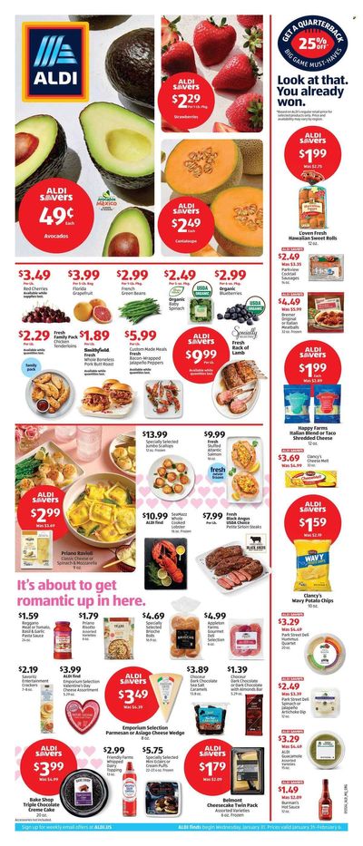ALDI (KY, MS, TN) Weekly Ad Flyer Specials January 31 to February 6, 2024