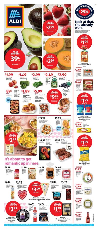 ALDI (OK) Weekly Ad Flyer Specials January 31 to February 6, 2024
