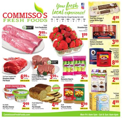 Commisso's Fresh Foods Flyer February 2 to 8