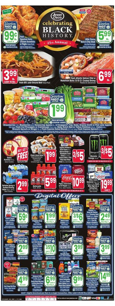 Jewel Osco (IN) Weekly Ad Flyer Specials January 31 to February 6, 2024