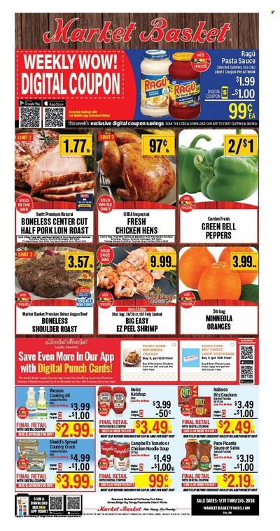 Market Basket (LA, TX) Weekly Ad Flyer Specials January 31 to February 6, 2024