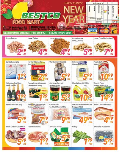 BestCo Food Mart (Etobicoke) Flyer February 2 to 8