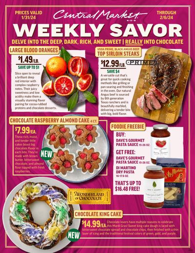 Central Market (TX) Weekly Ad Flyer Specials January 31 to February 6, 2024