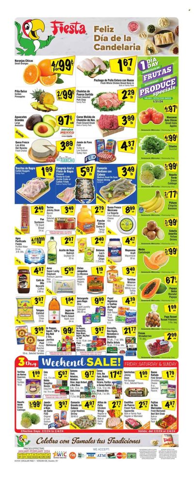 Fiesta Mart (TX) Weekly Ad Flyer Specials January 31 to February 6, 2024