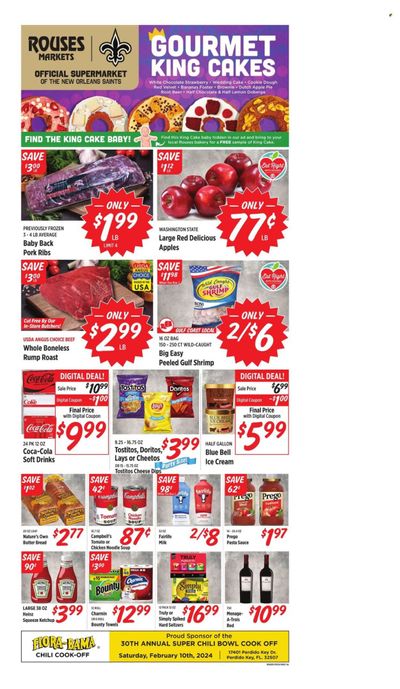 Rouses Markets (AL) Weekly Ad Flyer Specials January 31 to February 7, 2024