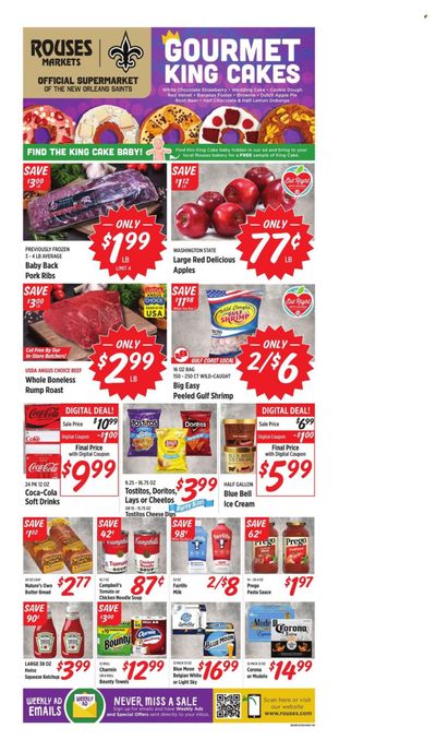 Rouses Markets (MS) Weekly Ad Flyer Specials January 31 to February 7, 2024