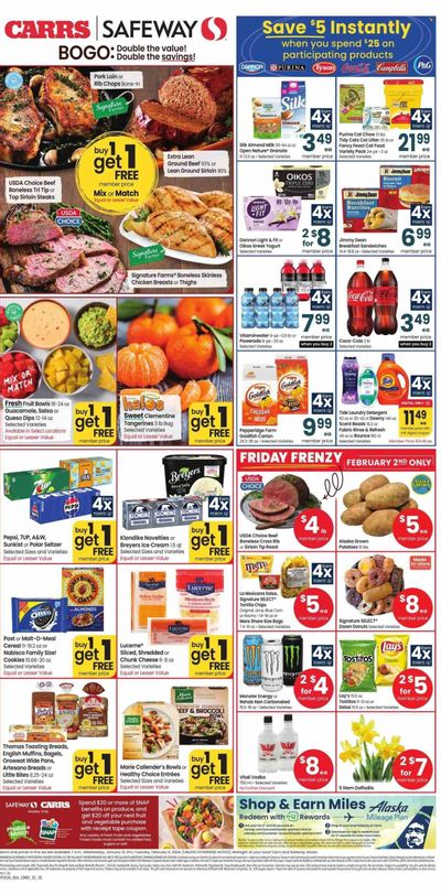 Safeway (AK) Weekly Ad Flyer Specials January 31 to February 6, 2024