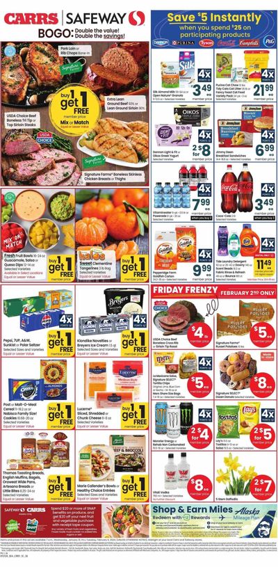 Safeway (AK) Weekly Ad Flyer Specials January 31 to February 6, 2024