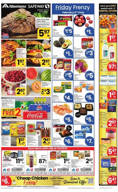 Safeway (AZ) Weekly Ad Flyer Specials January 31 to February 6, 2024