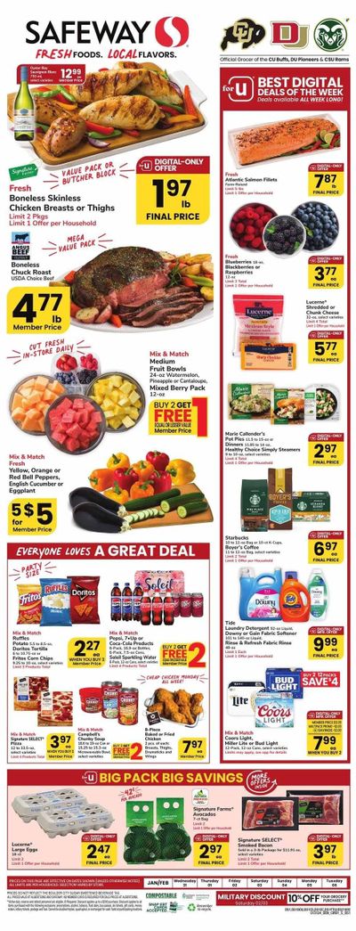 Safeway (CO) Weekly Ad Flyer Specials January 31 to February 6, 2024