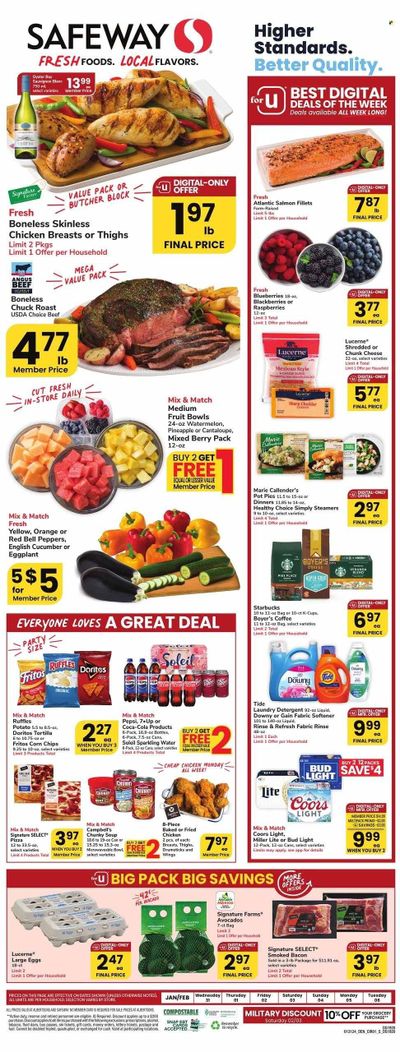 Safeway (CO) Weekly Ad Flyer Specials January 31 to February 6, 2024