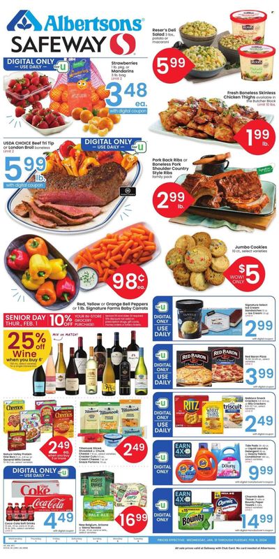 Safeway (MT) Weekly Ad Flyer Specials January 31 to February 6, 2024